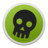 Skull green Icon